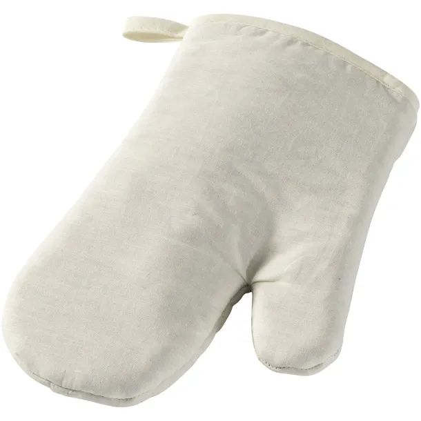 Zander oven mitt - Bullet Ivory white