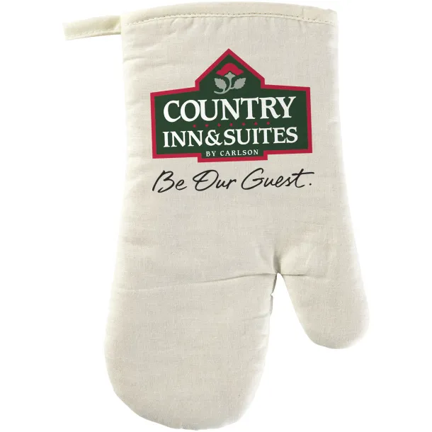 Zander oven mitt - Bullet Ivory white