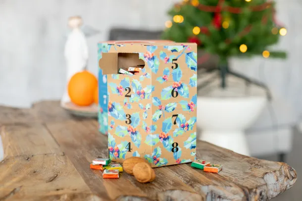 HeXmas Eco custom Advent calendar Natural