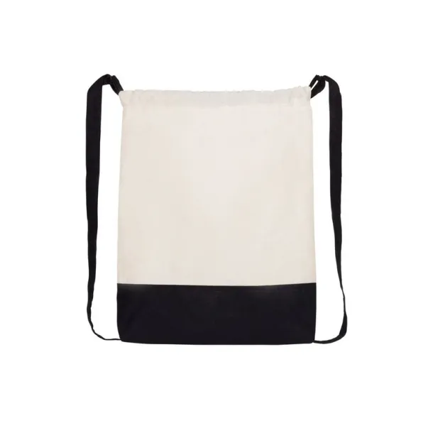  Cotton duffle bag Crna