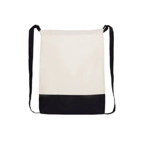  Cotton duffle bag Crna