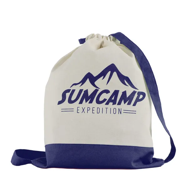  Cotton duffle bag Mornarski plava