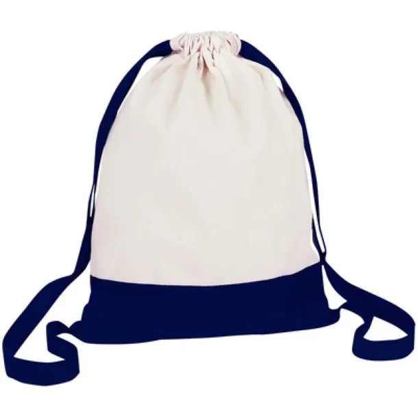  Cotton duffle bag navy blue