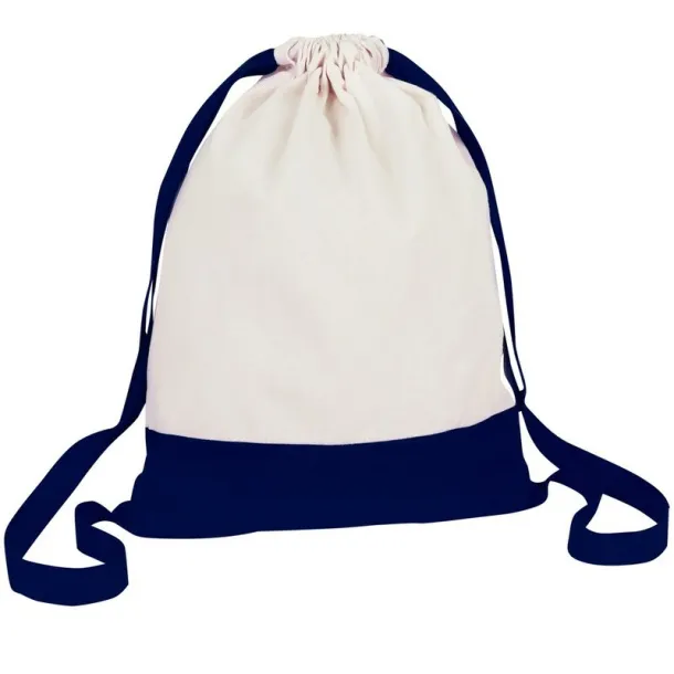  Cotton duffle bag navy blue