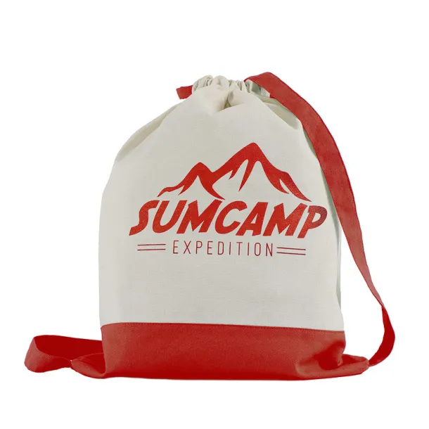  Pamučna duffle torba Crvena