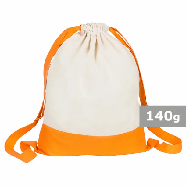  Cotton duffle bag orange