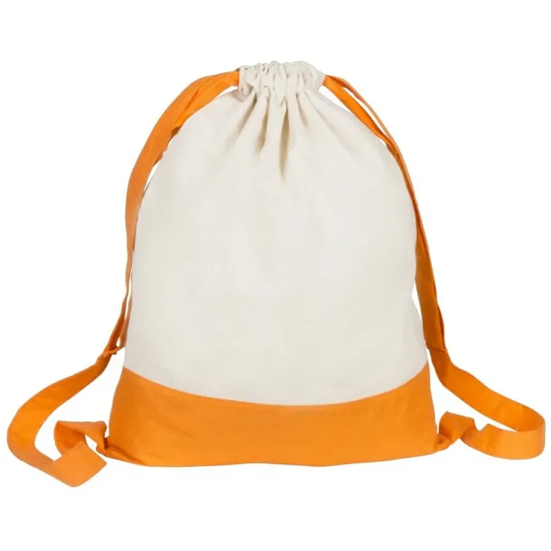  Cotton duffle bag orange