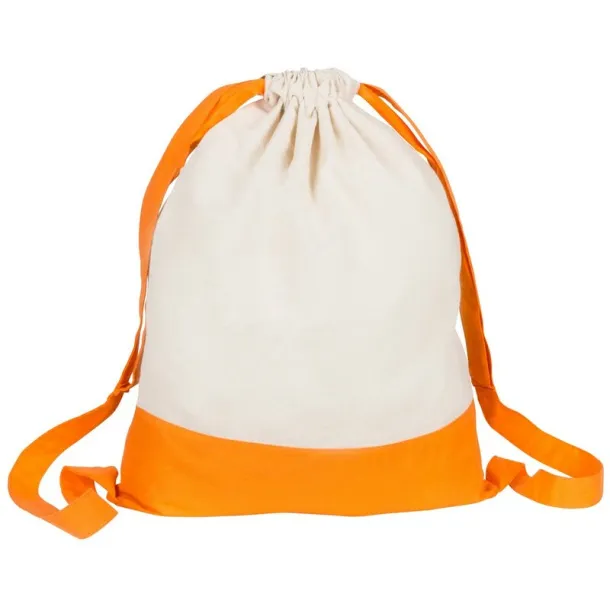  Cotton duffle bag orange