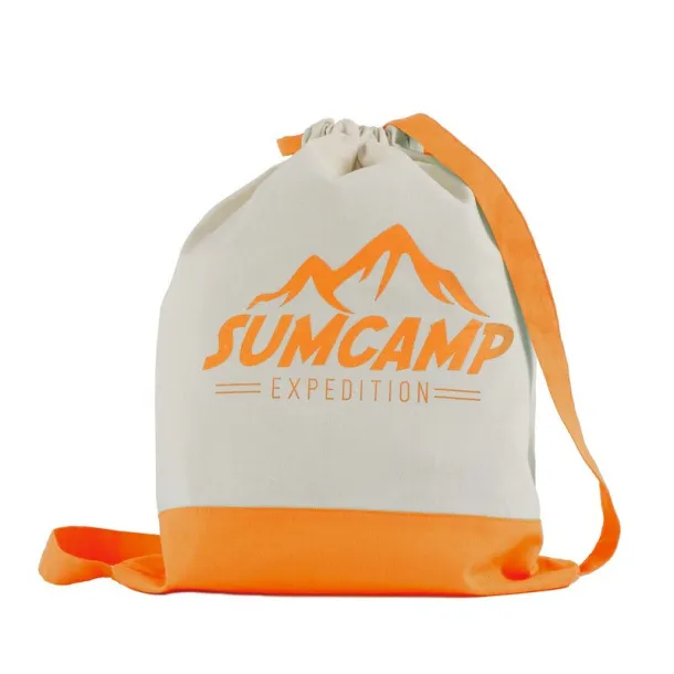  Cotton duffle bag Narančasta