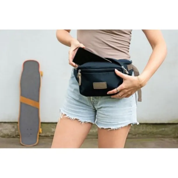 Roudeline RPET waist bag B'RIGHT Mornarski plava