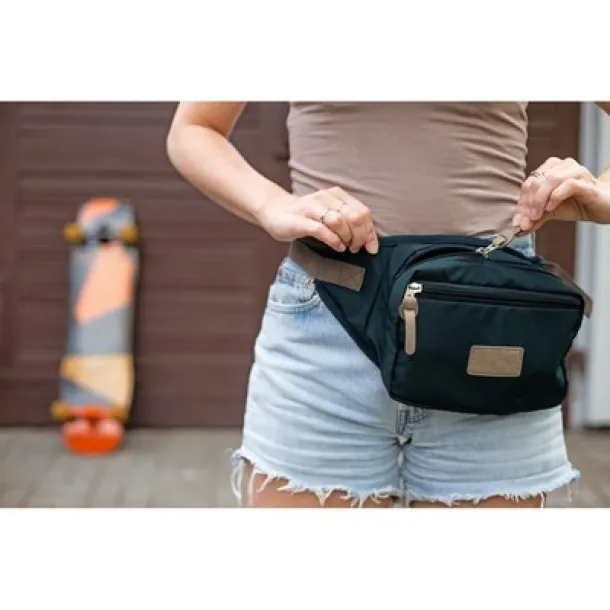 Roudeline RPET waist bag B'RIGHT navy blue