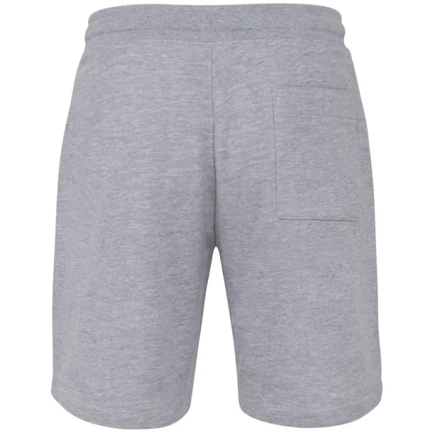  MEN'S ECO-FRIENDLY FRENCH TERRY BERMUDA SHORTS - Kariban Oxford Grey