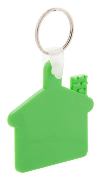 Cottage keyring Green