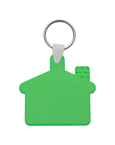 Cottage keyring Green