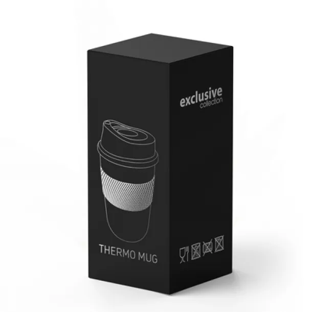 Adina Thermo mug 400 ml Exclusive Collection Crna