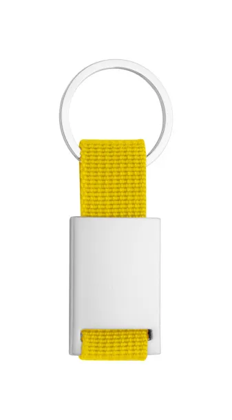 Poxil keyring Yellow Silver