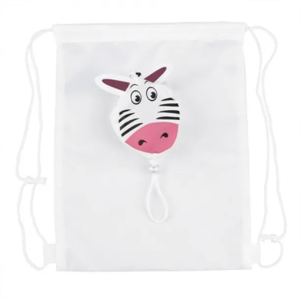  Drawstring bag white