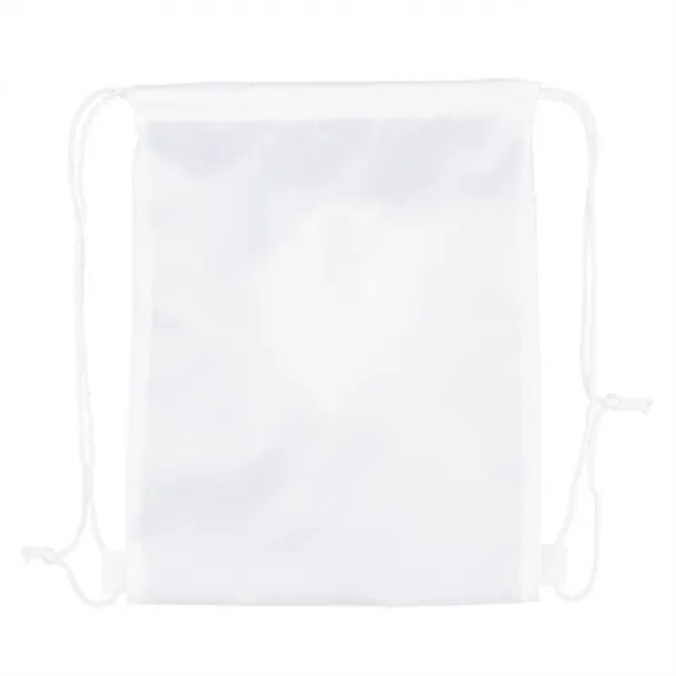  Drawstring bag white