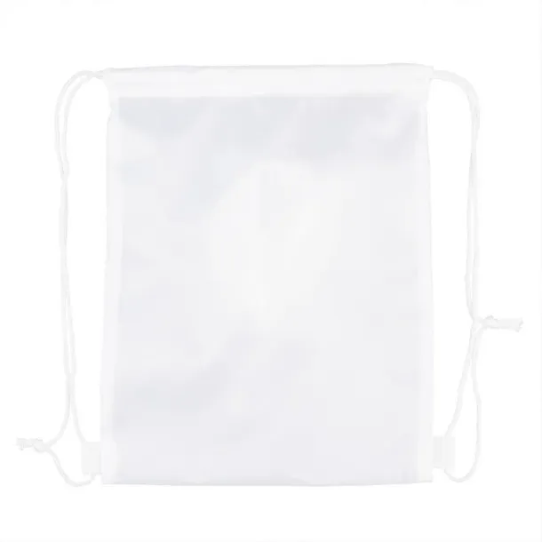  Drawstring bag white