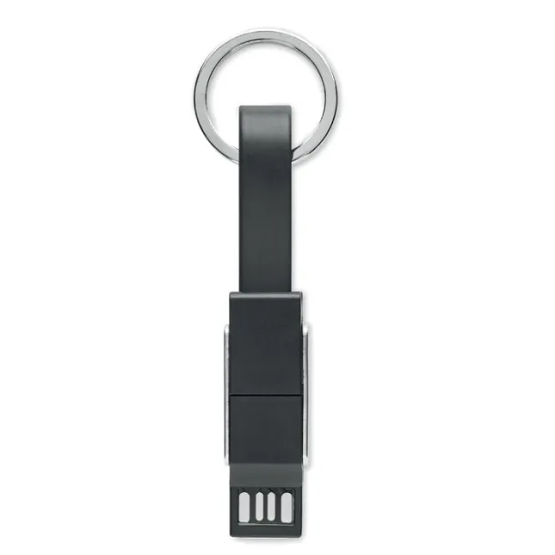 KEY C keying with 4 in 1 cable Black