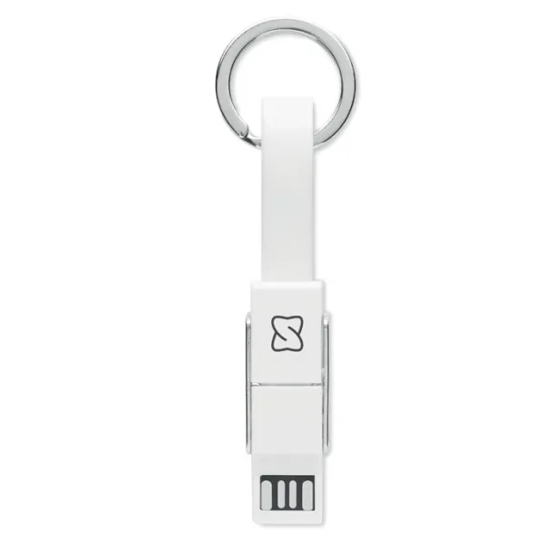 KEY C keying with 4 in 1 cable White