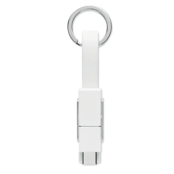 KEY C keying with 4 in 1 cable White