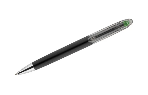 HILIG Ball pen with highlighter Svijetlo zelena