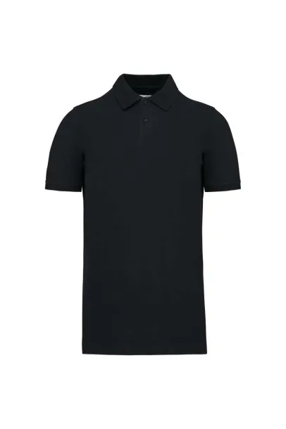  Muška polo majica od organskog pamuka, 180 g/m2 - Kariban Crna