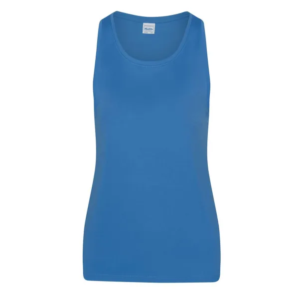  WOMEN'S COOL SMOOTH SPORTS VEST - Just Cool Sapphire Blue