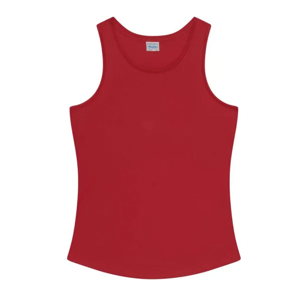  WOMEN'S COOL SMOOTH SPORTS VEST - Just Cool Red