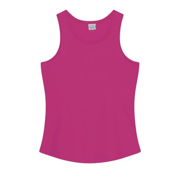  WOMEN'S COOL SMOOTH SPORTS VEST - Just Cool Hot Pink