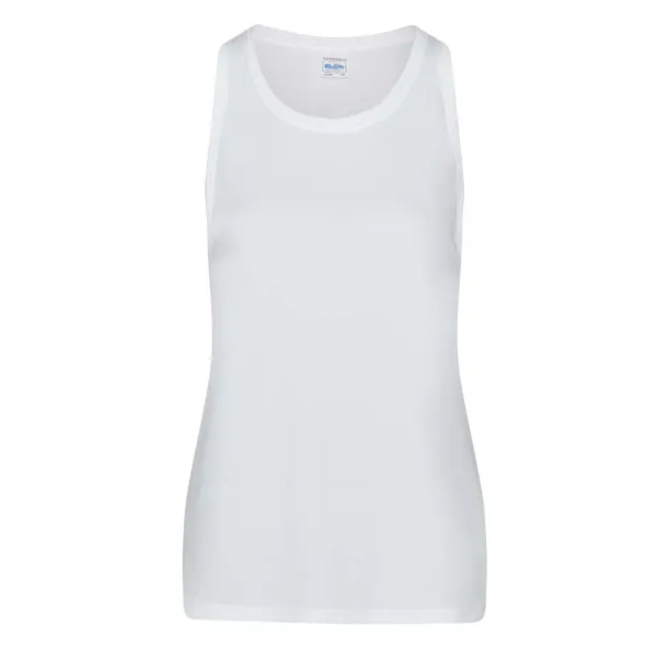  WOMEN'S COOL SMOOTH SPORTS VEST - Just Cool White