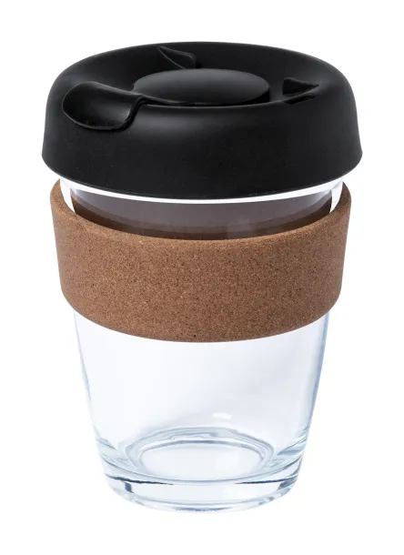 Corgla glass travel mug Natural