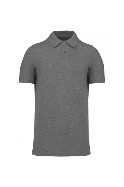  Muška polo majica od organskog pamuka, 180 g/m2 - Kariban Siva