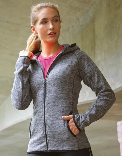  Ženski hoodie od mikroflisa, 180 g/m² - Spiro