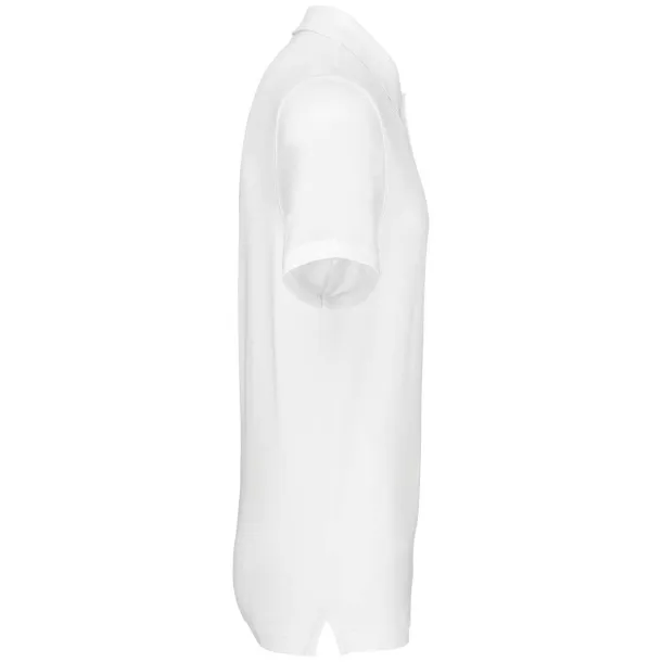  Muška polo majica od organskog pamuka, 180 g/m2 - Kariban Bijela