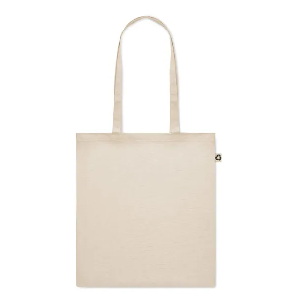 ZOCO Recycled cotton shopping bag Beige