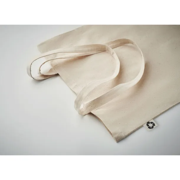 ZOCO Recycled cotton shopping bag Beige