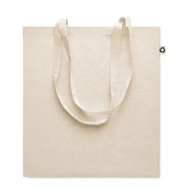 ZOCO Recycled cotton shopping bag Beige