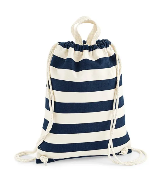  Nautical Gymsac - Westford Mill Natural Navy