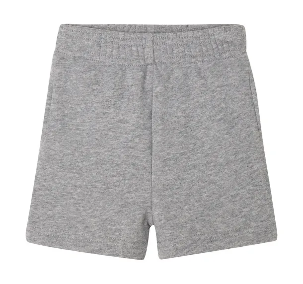  Baby Essential Shorts - Babybugz Heather Grey Melange