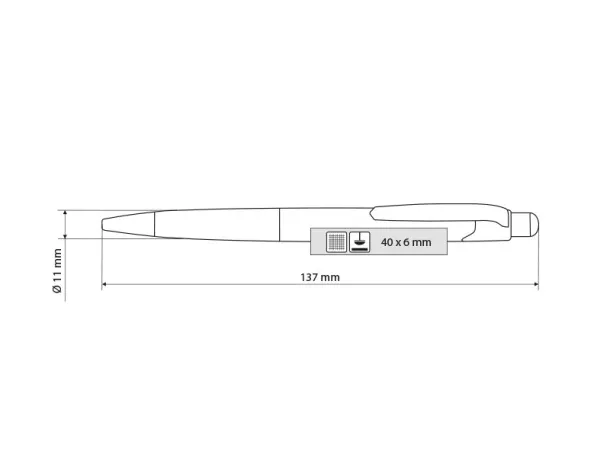 505 ball pen Gray