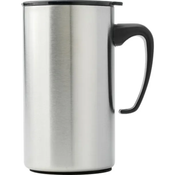  Vacuum flask 475 ml and 2 mugs 265 ml Crna