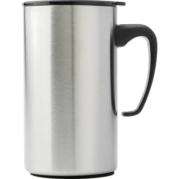  Vacuum flask 475 ml and 2 mugs 265 ml black