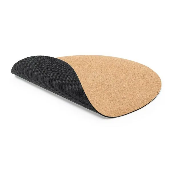  Cork mouse pad brown