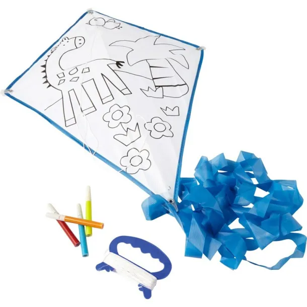  Kite for colouring, felt tip pens navy blue