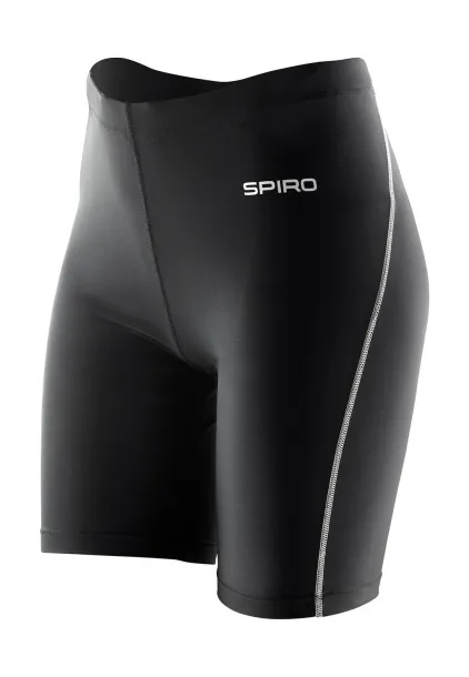  Women's Bodyfit Base Layer Shorts - Spiro Black