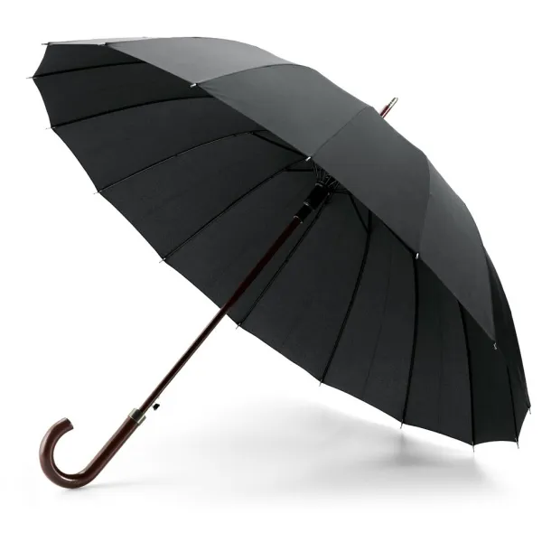 HEDI 16-rib umbrella Black