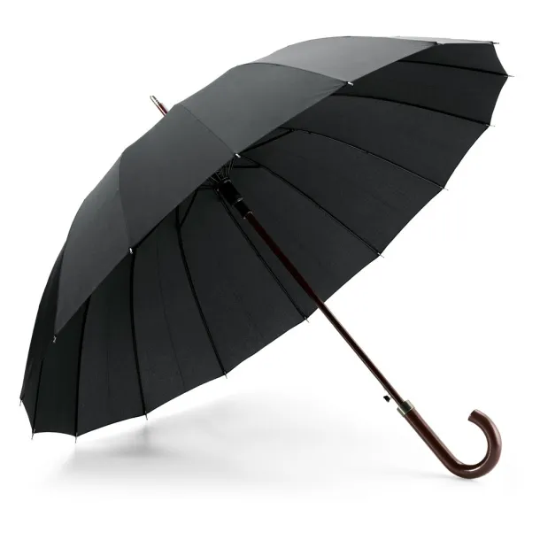 HEDI 16-rib umbrella Black