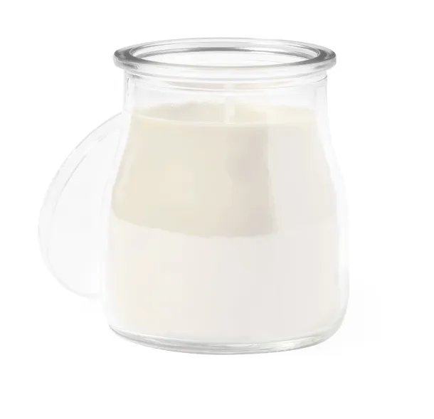 Saicer candle, vanilla White